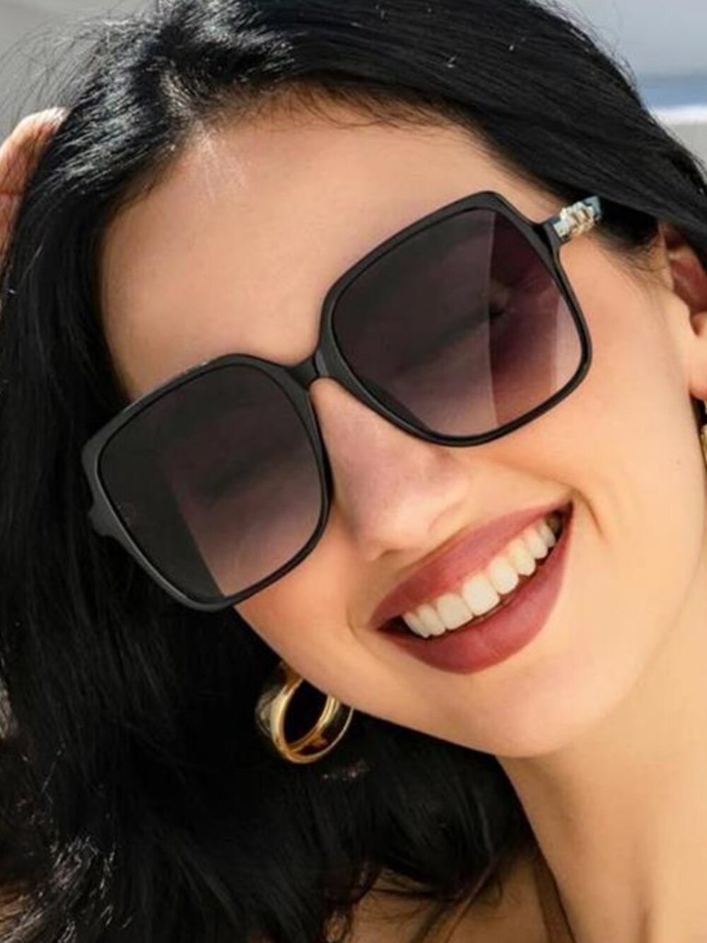 Retro Square Sunglasses